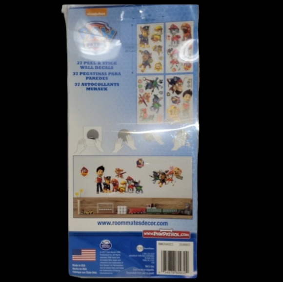 NEW - PAW PATROL 37 DIFFERENT WALL DECALS - Picture 2 of 4